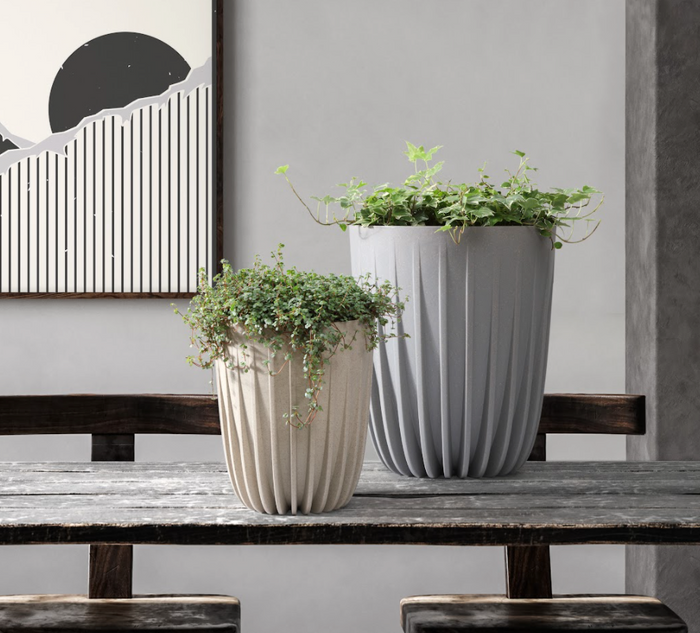 The Mira Eco Wood Planter